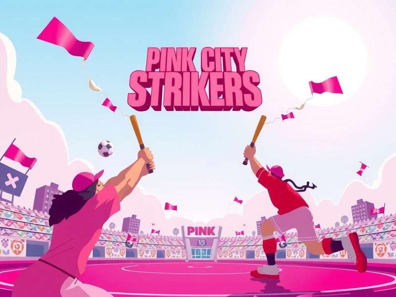 Pink City Sttrikers Game Banner